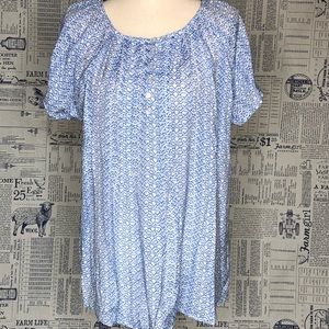 NWOT Bit and Bridle Flowy short sleeved top